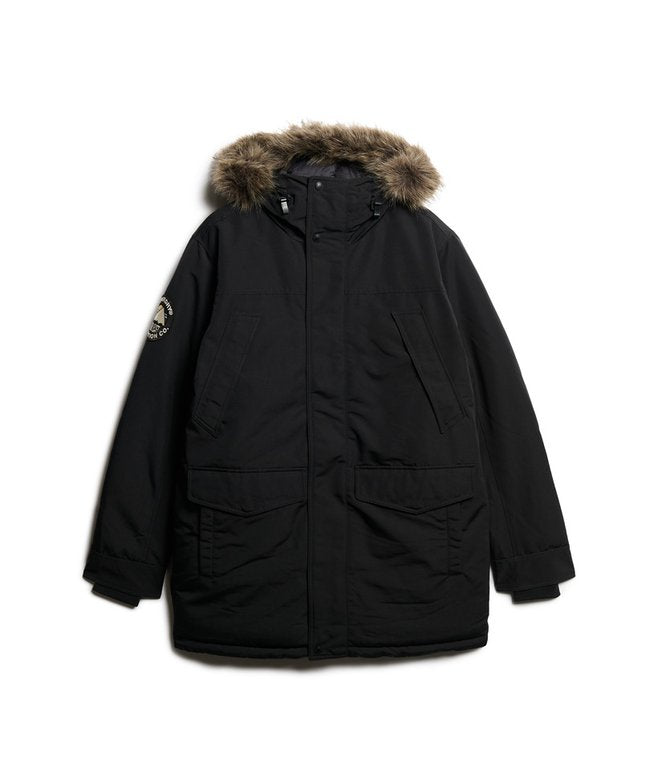 Everest Faux Fur Parka Jacket MUSTA