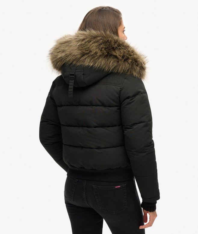 Everest Hooded Bomber Jkt MUSTA