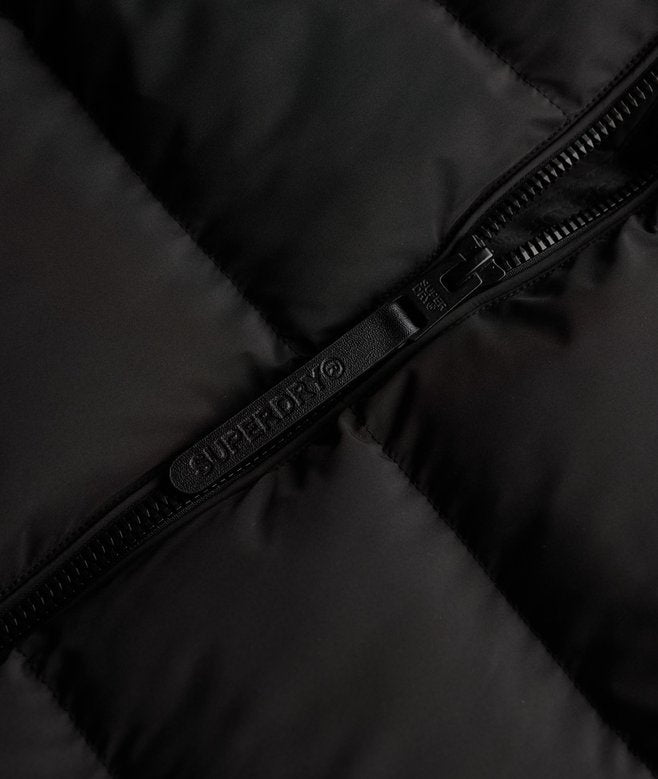 Hooded Sports Puffer Jacket MUSTA