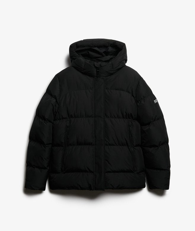 Hooded 5 Baffle Sports Puffer MUSTA
