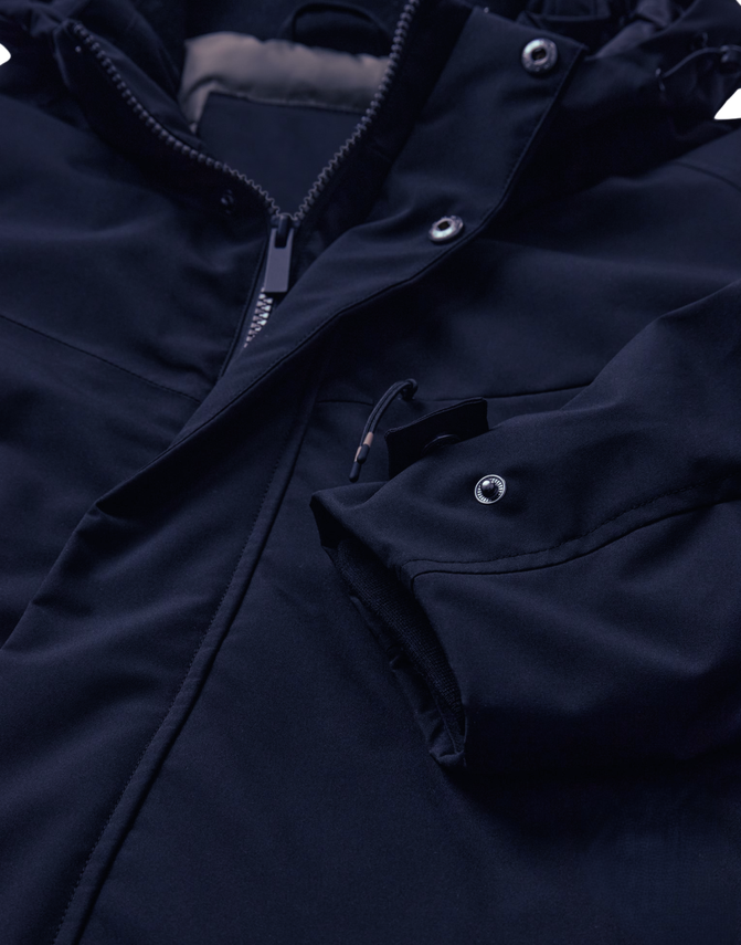 Gino Marcello miesten takki Waterproof Primaloft Insulated Jacket, tummansininen