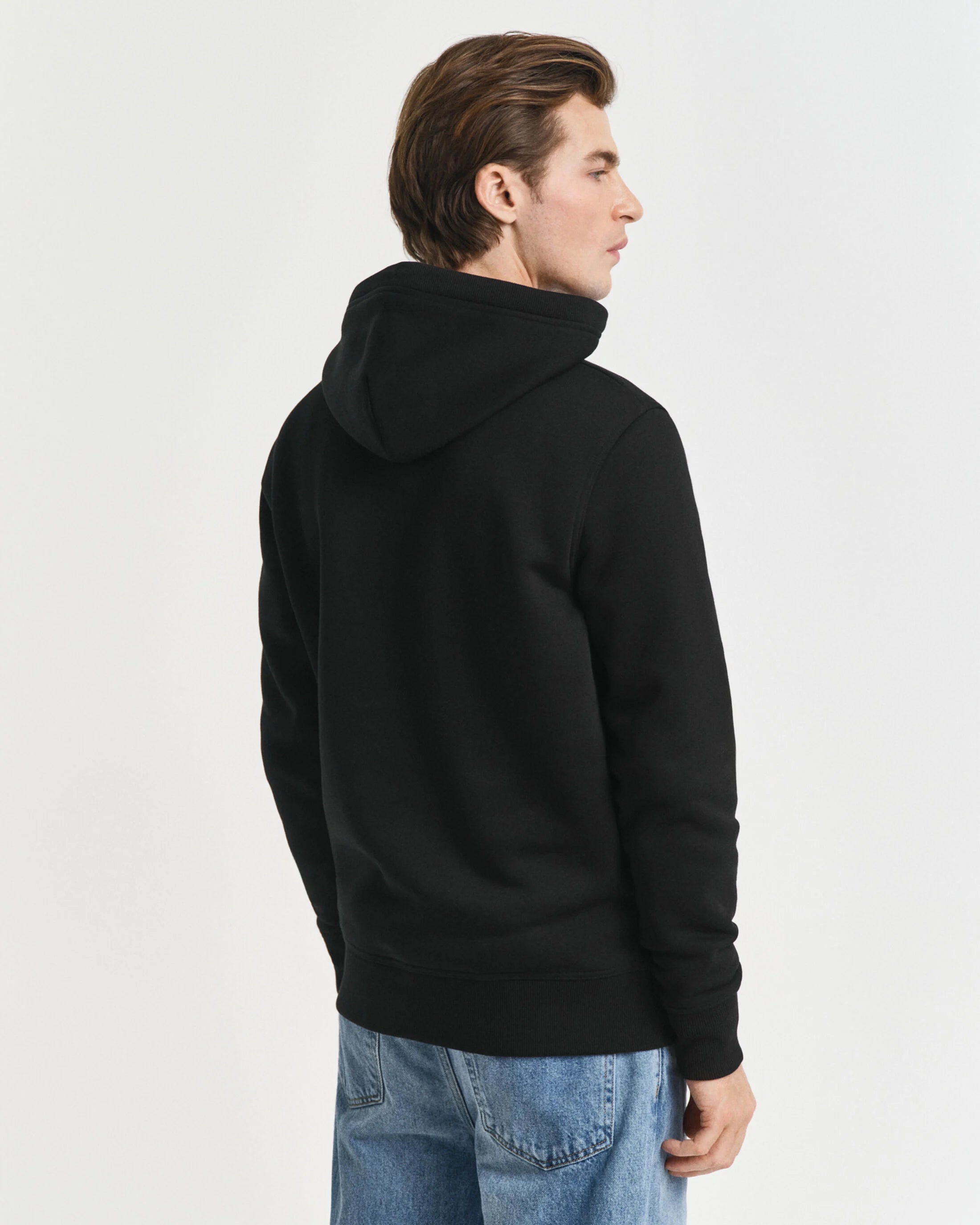 REG ARCHIVE SHIELD HOODIE MUSTA