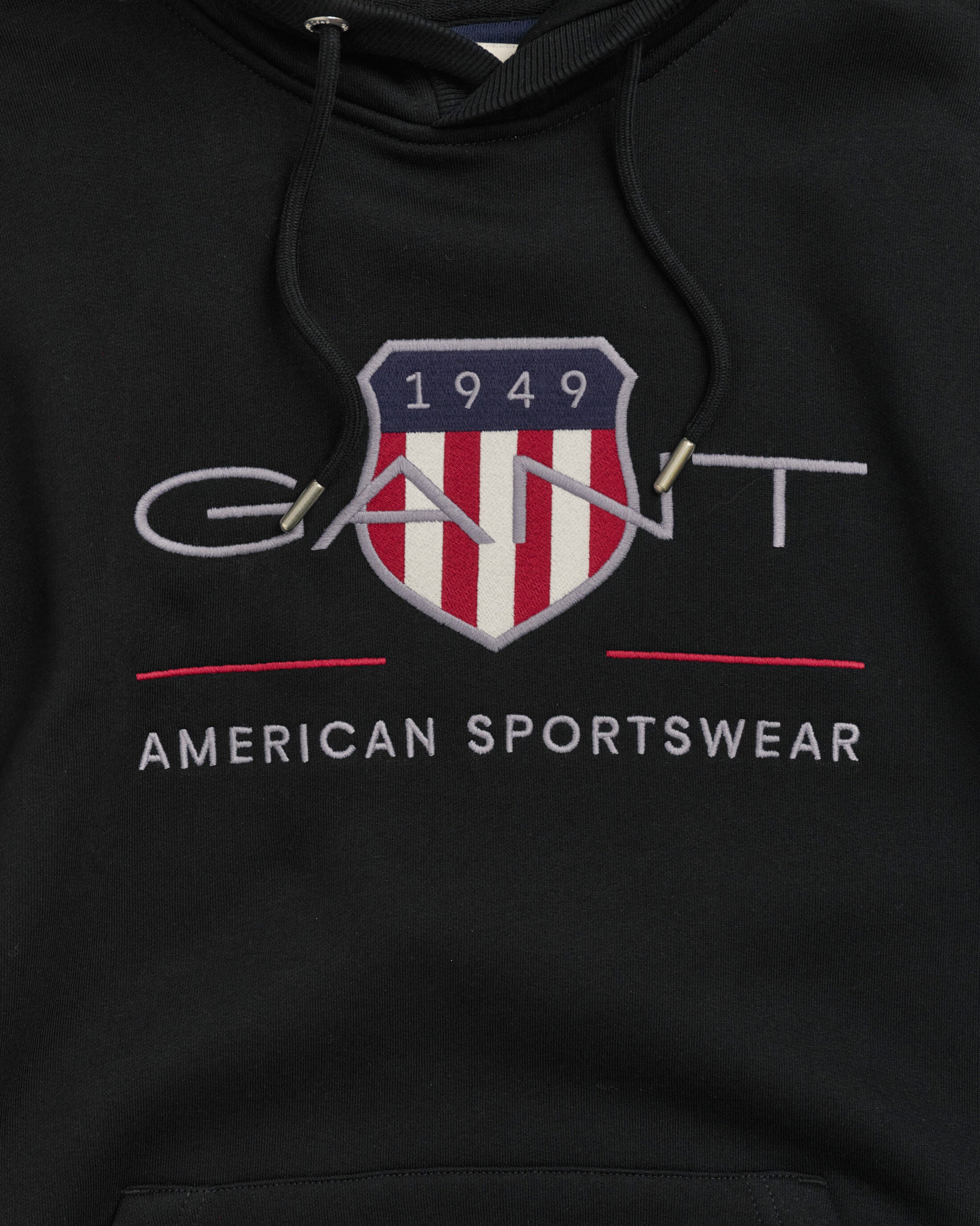REG ARCHIVE SHIELD HOODIE MUSTA