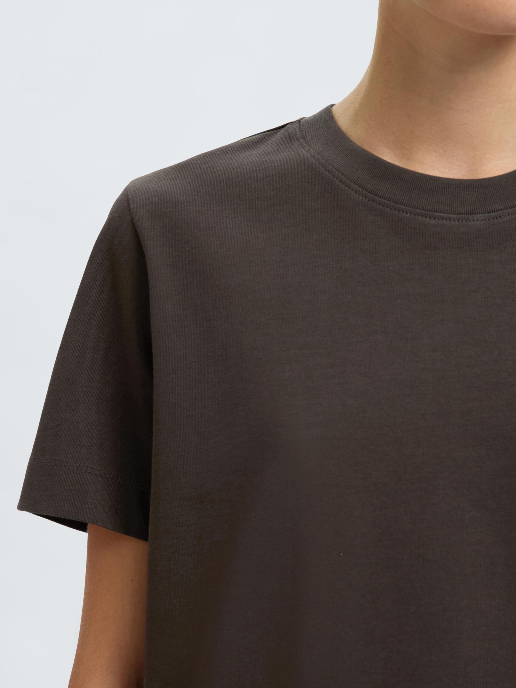 Selected Femme naisten T-paita Essential Boxy Tee, Delicioso