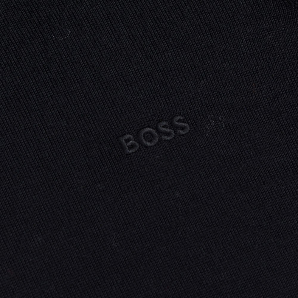 Hugo Boss miesten neuletakki K Balonso Knit, musta