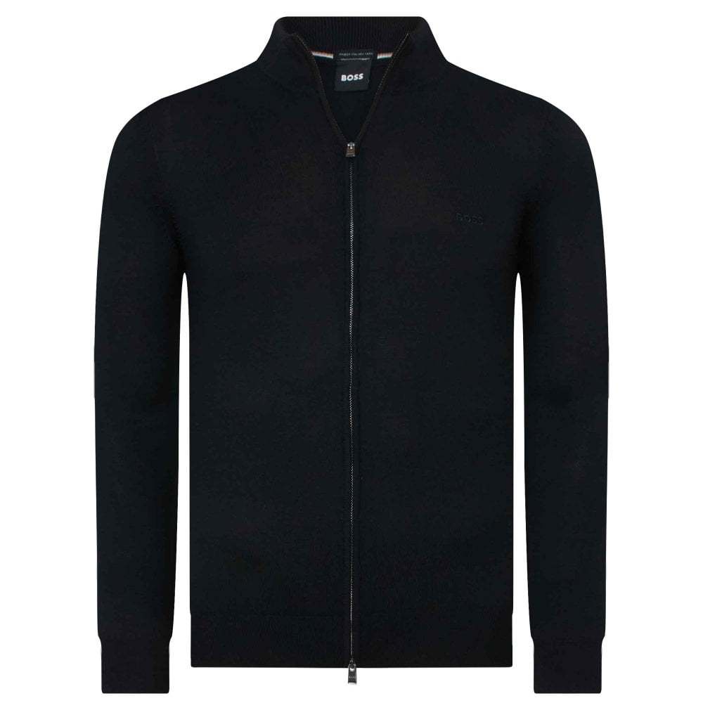 Hugo Boss miesten neuletakki K Balonso Knit, musta