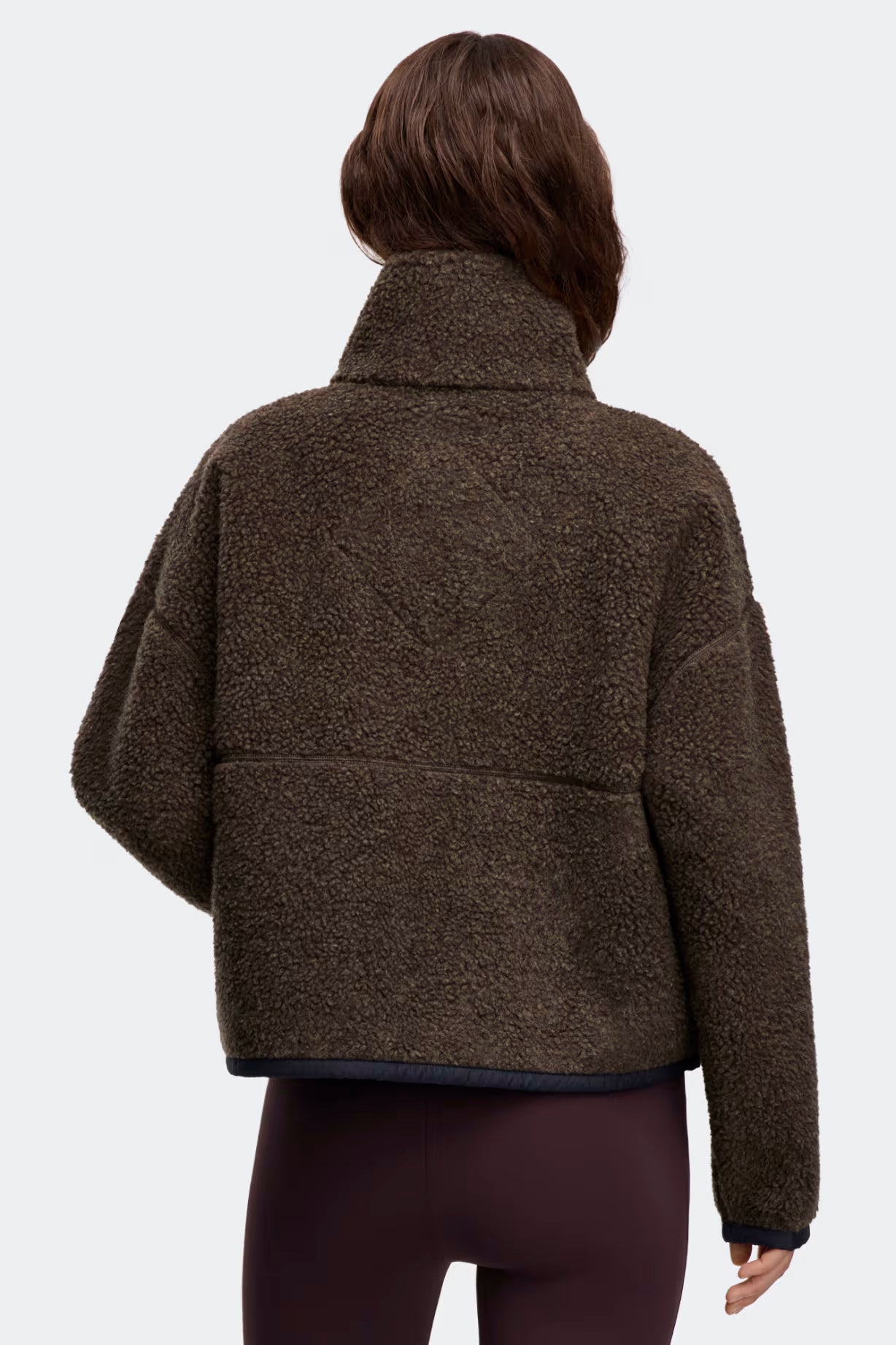 Canada Goose naisten fleecetakki SIMCOE FLEECE JACKET, tummanruskea