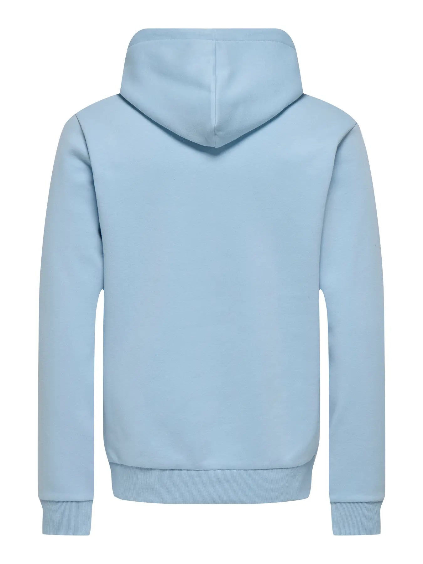 Only and Sons miesten huppari ONSCERES Hoodie Sweat, vaaleansininen, kevyt ja pehmeä puuvillasekoitemateriaali, suora leikkaus, huppu ilman kiristysnyöriä, resorit helmassa ja hihansuissa.