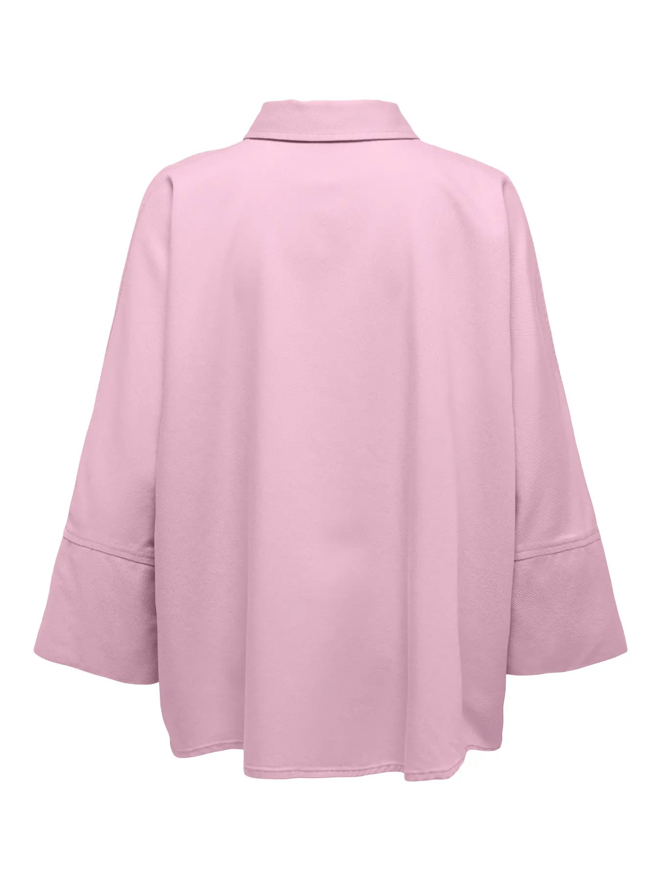 Only naisten paitapusero ONLGRACE Soft Life 3/4 Shirt, vaaleanpunainen