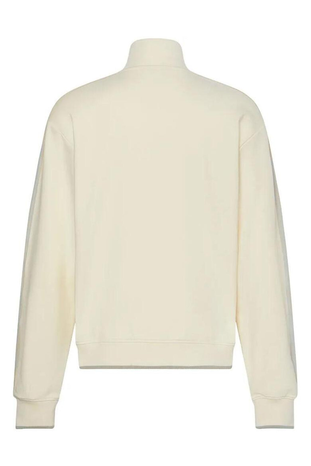 Calvin Klein Jeans naisten paita LS Stretch Terry FZ Track Jacket, luonnonvalkoinen