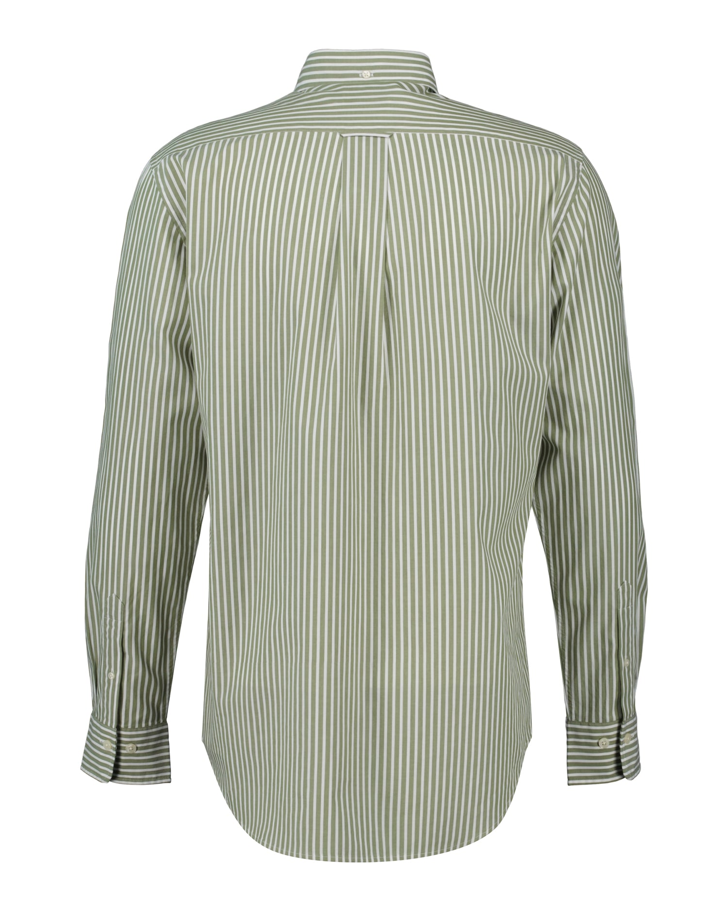 Gant miesten kauluspaita Reg Classic Poplin Stripe, kuosi vihreä
