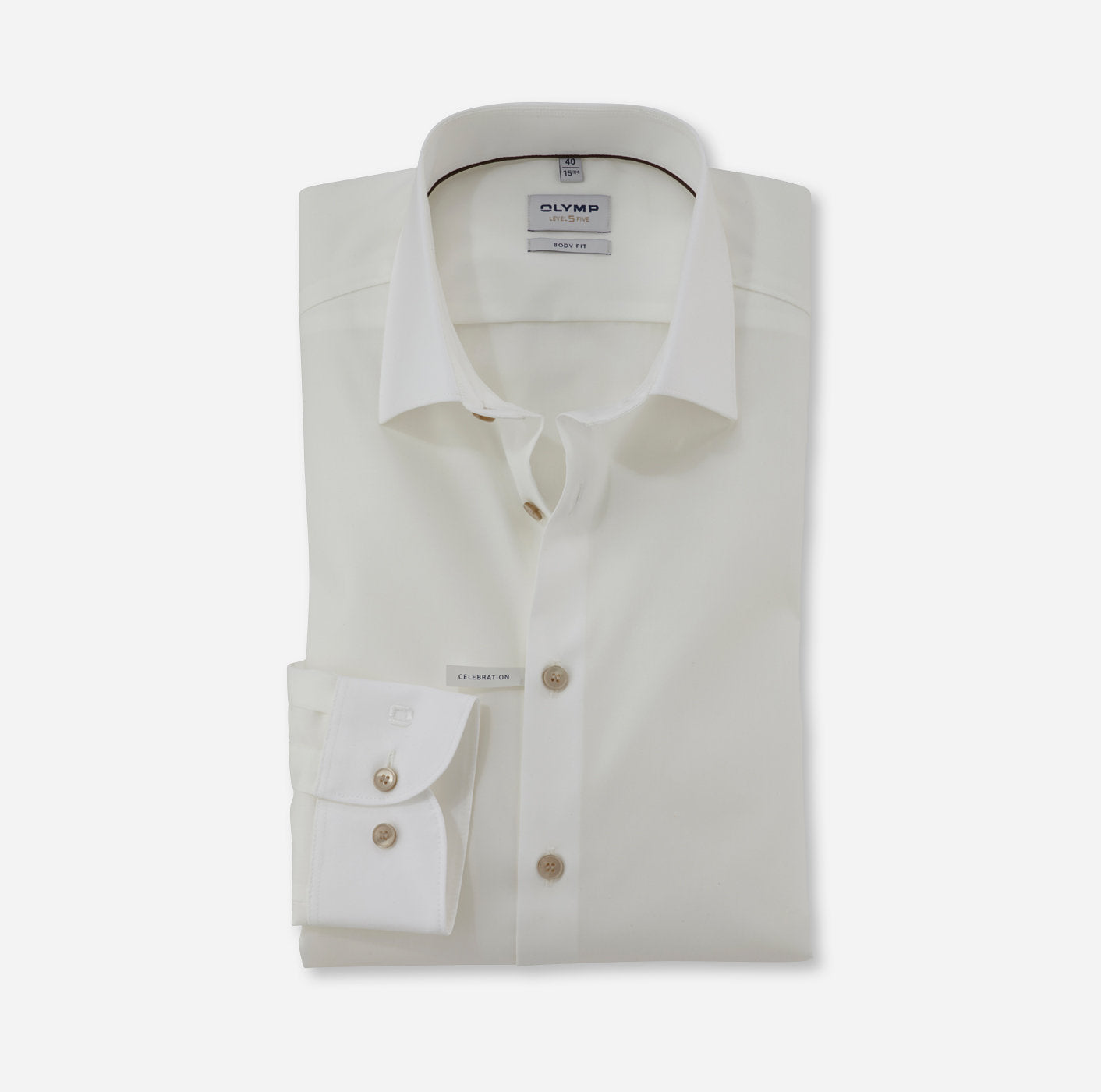 Olymp kauluspaita Level 5 Body Fit, kerma