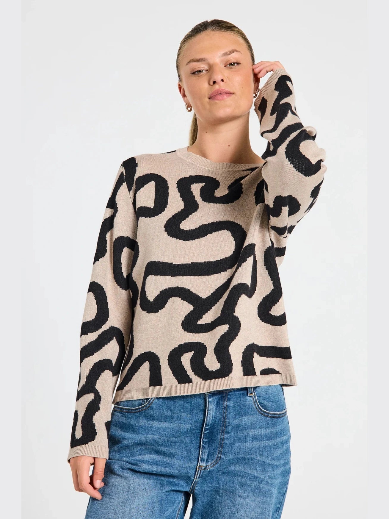 freequent-naisten-neule-ani-pullover-beige-kuosi-1