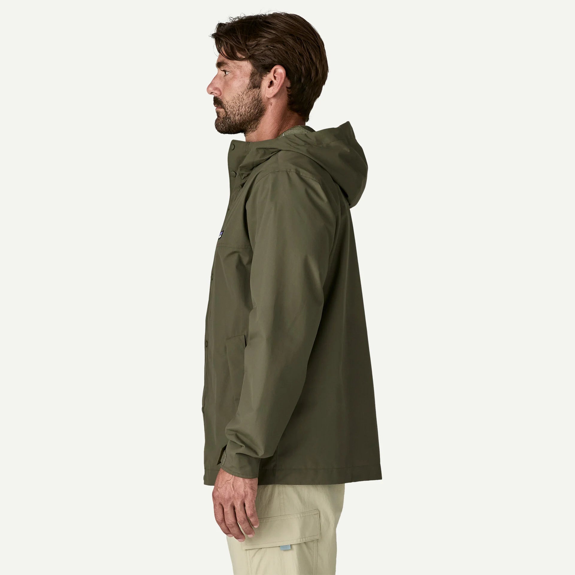 Patagonia miesten takki M's Outdoor Everyday Rain Jkt, khaki