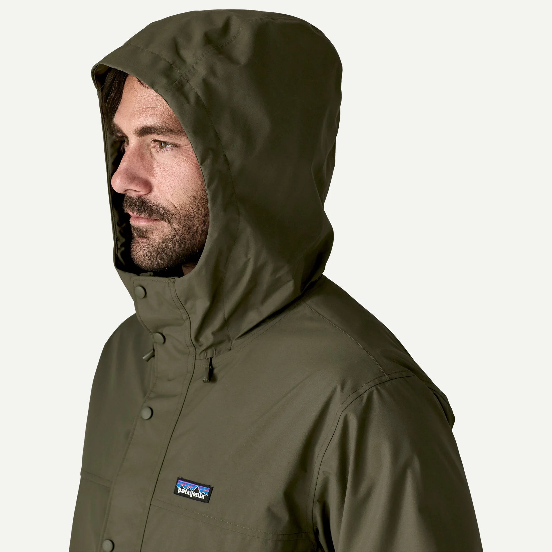 Patagonia miesten takki M's Outdoor Everyday Rain Jkt, khaki