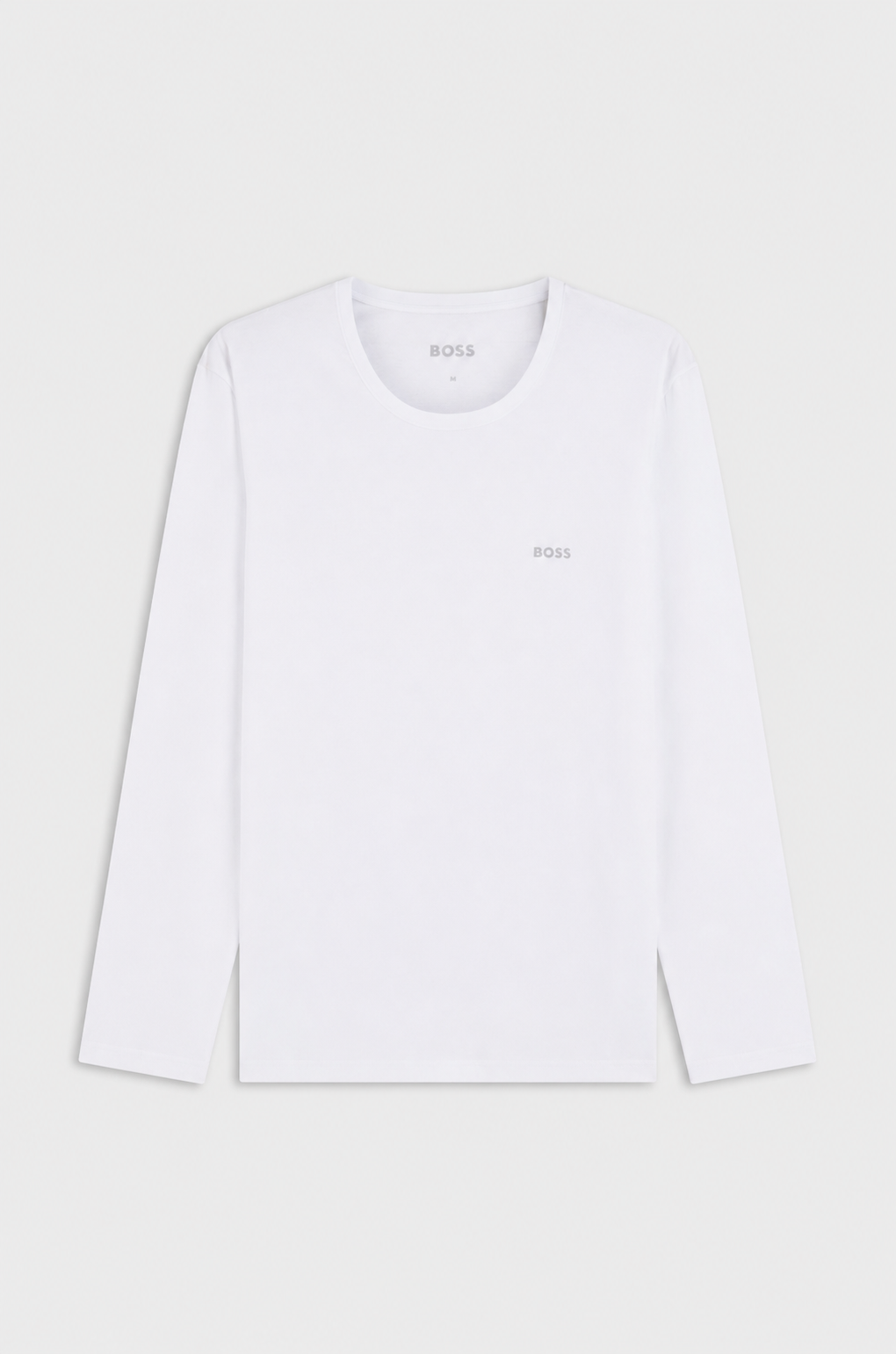 BOSS miesten pitkähihainen paita K LS Shirt Classic, valkoinen