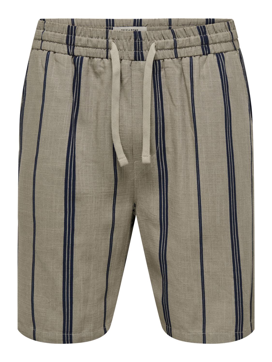 Only and Sons miesten Kangasshortsit Onstinus Stepan, Laurel Oak Dark Sapphire