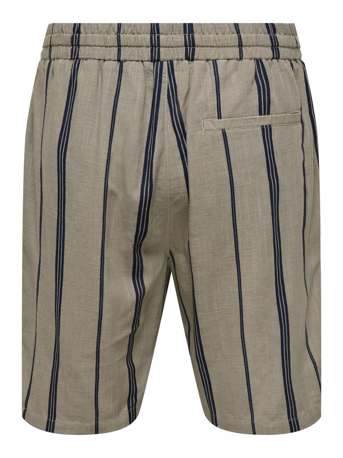 Only and Sons miesten Kangasshortsit Onstinus Stepan, Laurel Oak Dark Sapphire