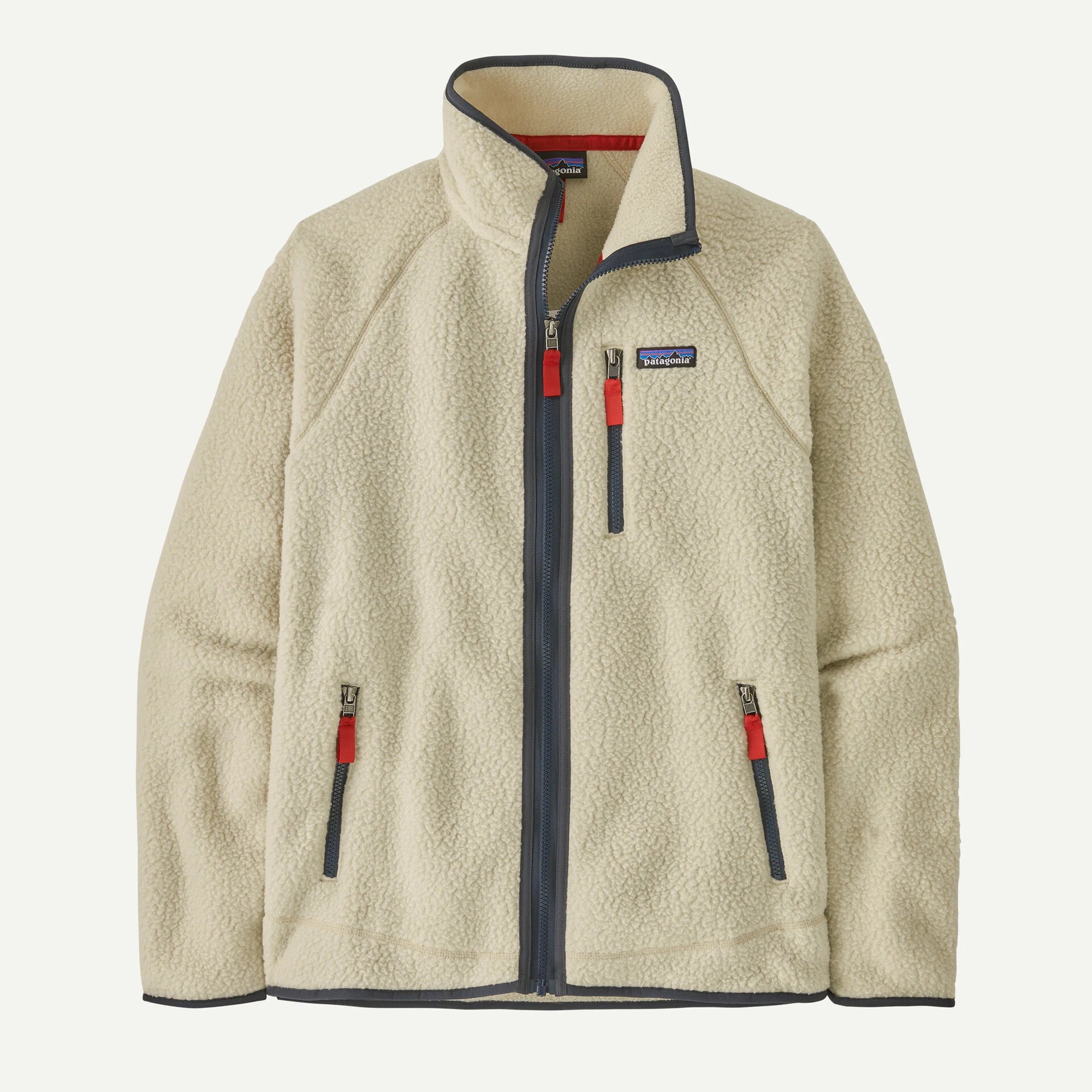 Patagonia miesten fleece M'S Retro Pile Jacket, luonnonvalkoinen