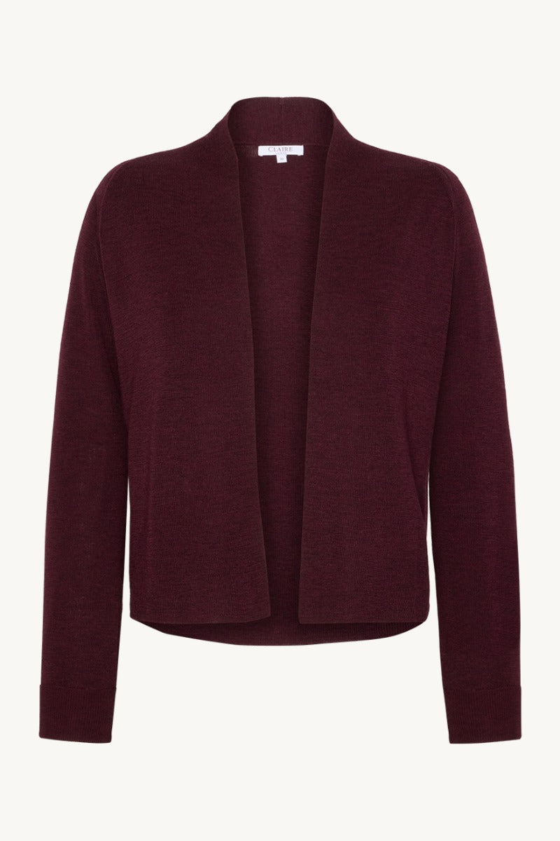 claire-naisten-neule-celine-cardigan-viininpunainen-1