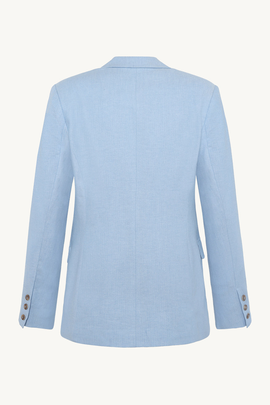 Claire naisten bleiseri Estella Blazer, vaaleansininen