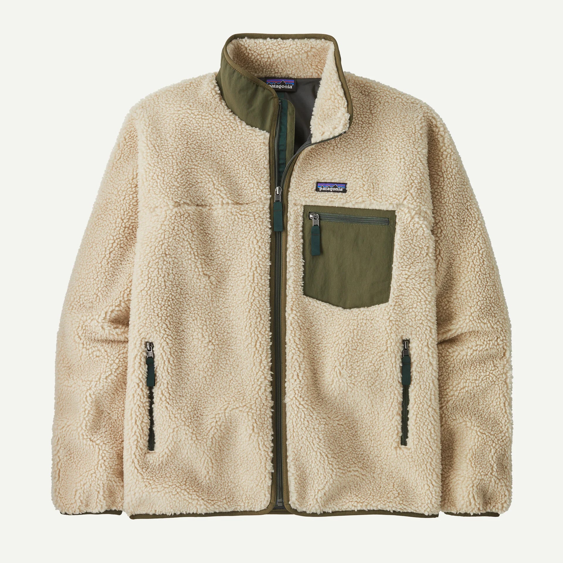 Patagonia miesten fleecetakki M's Classic Retro-X Jkt, kerma