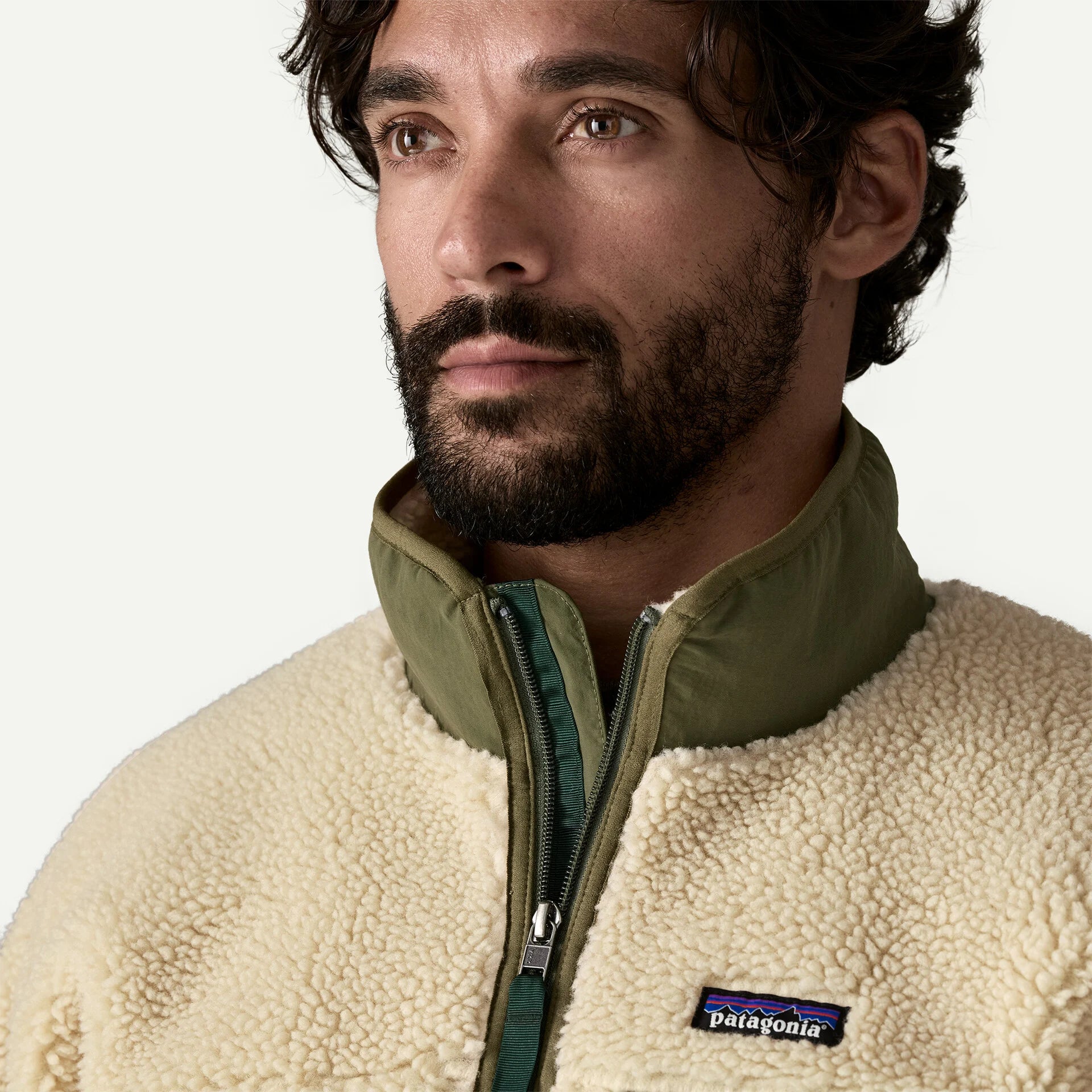Patagonia miesten fleecetakki M's Classic Retro-X Jkt, kerma