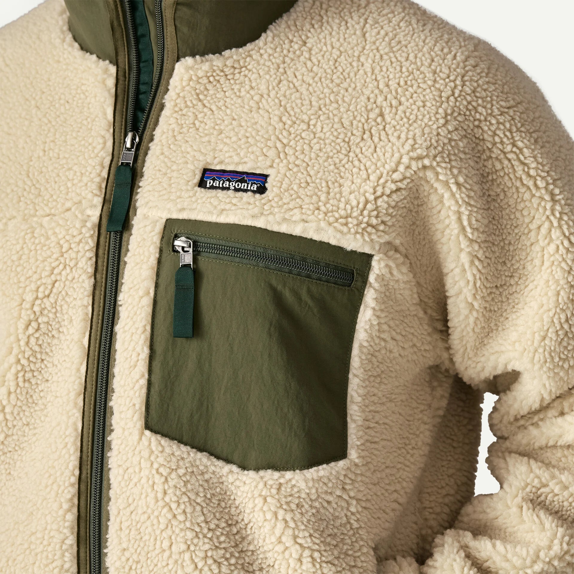 Patagonia miesten fleecetakki M's Classic Retro-X Jkt, kerma