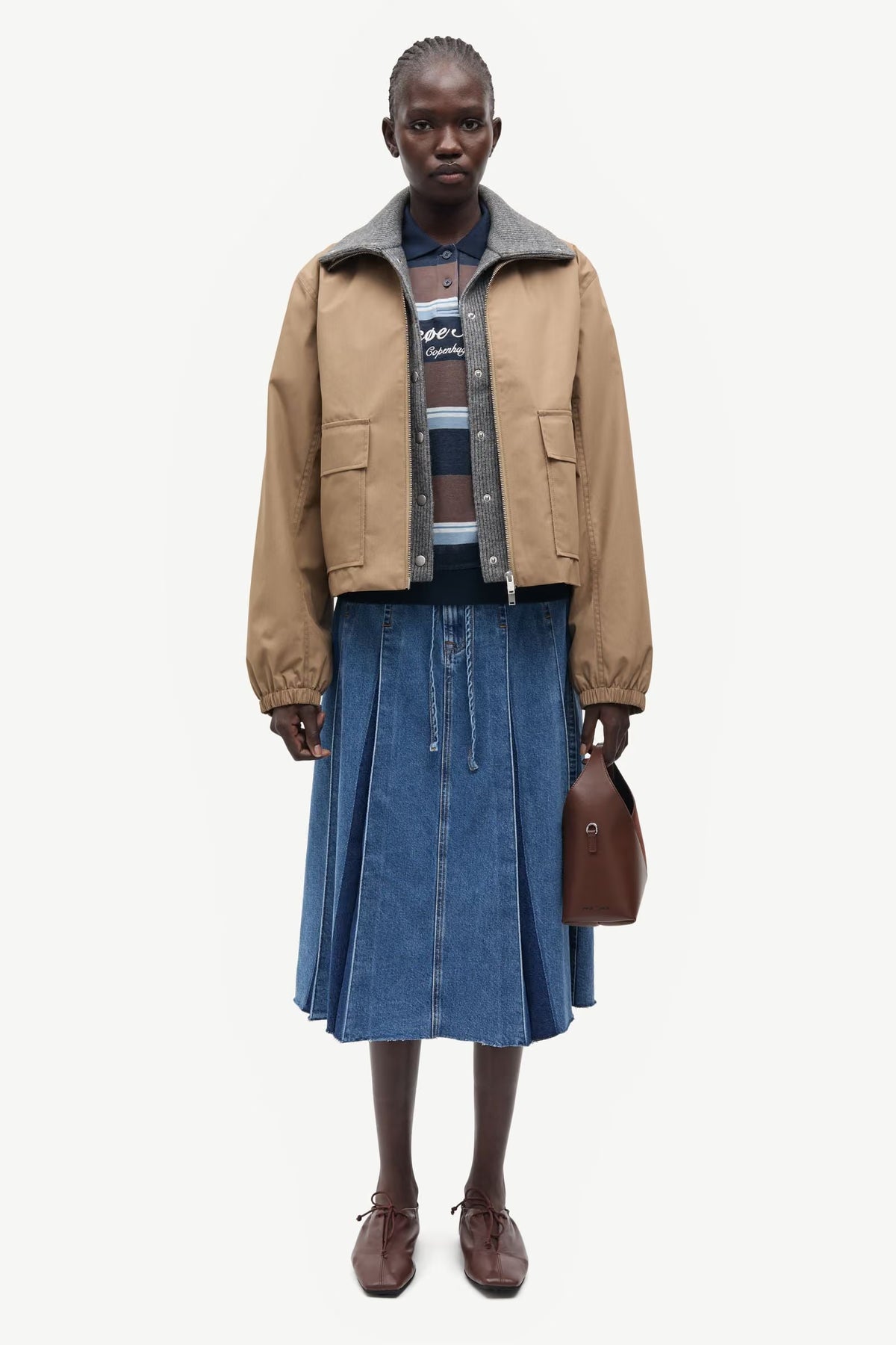 Samsøe Samsøe naisten takki Sabianco Jacket, beige