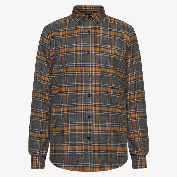 Signal miesten kauluspaita Svenssi Check Mix, meleerattu graffiitti