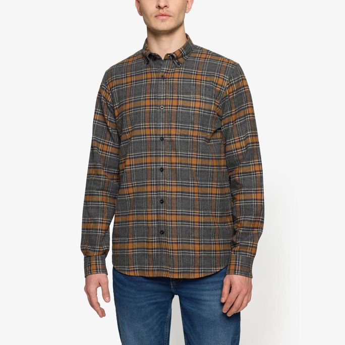 Signal miesten kauluspaita Svenssi Check Mix, meleerattu graffiitti