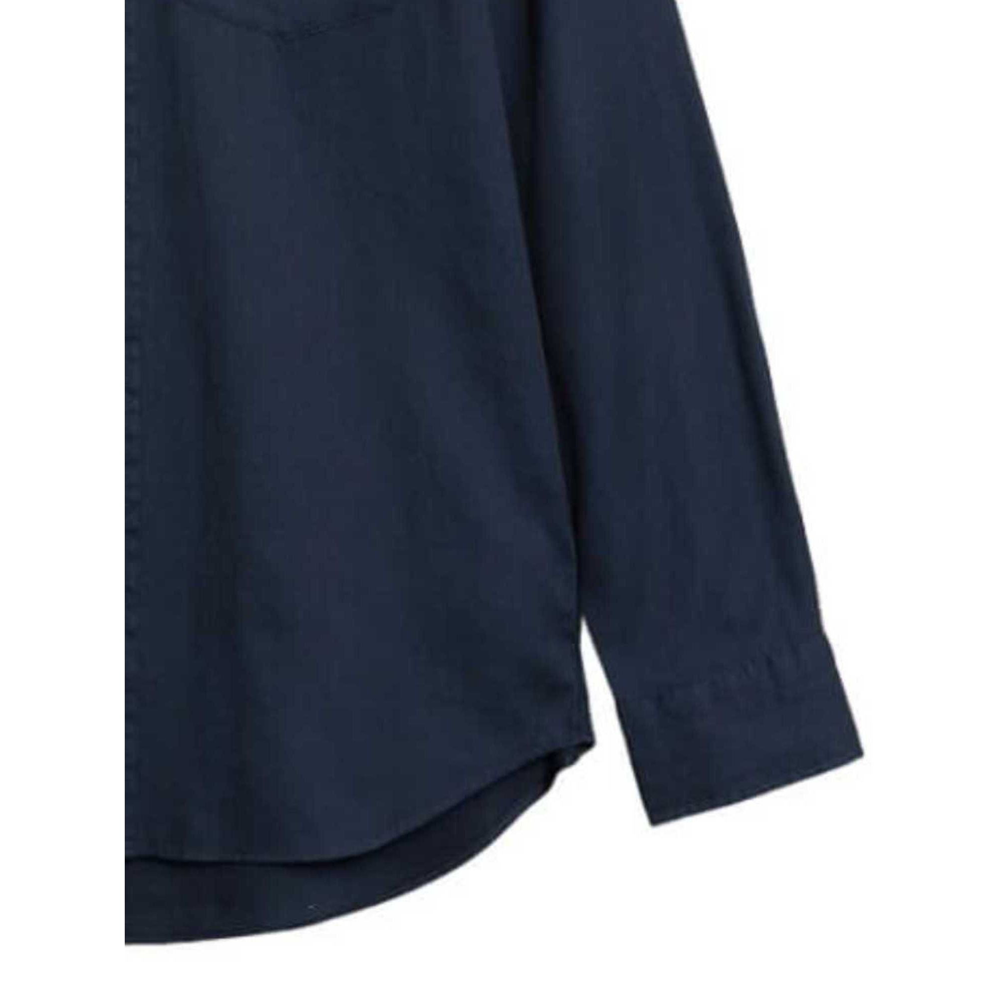 Gant miesten kauluspaita Reg Honey Comb Texture Shirt, tummansininen