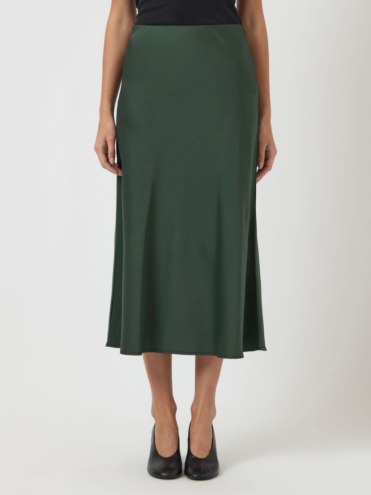 Y.A.S hame YASPella HW Midi Skirt, Sycamore