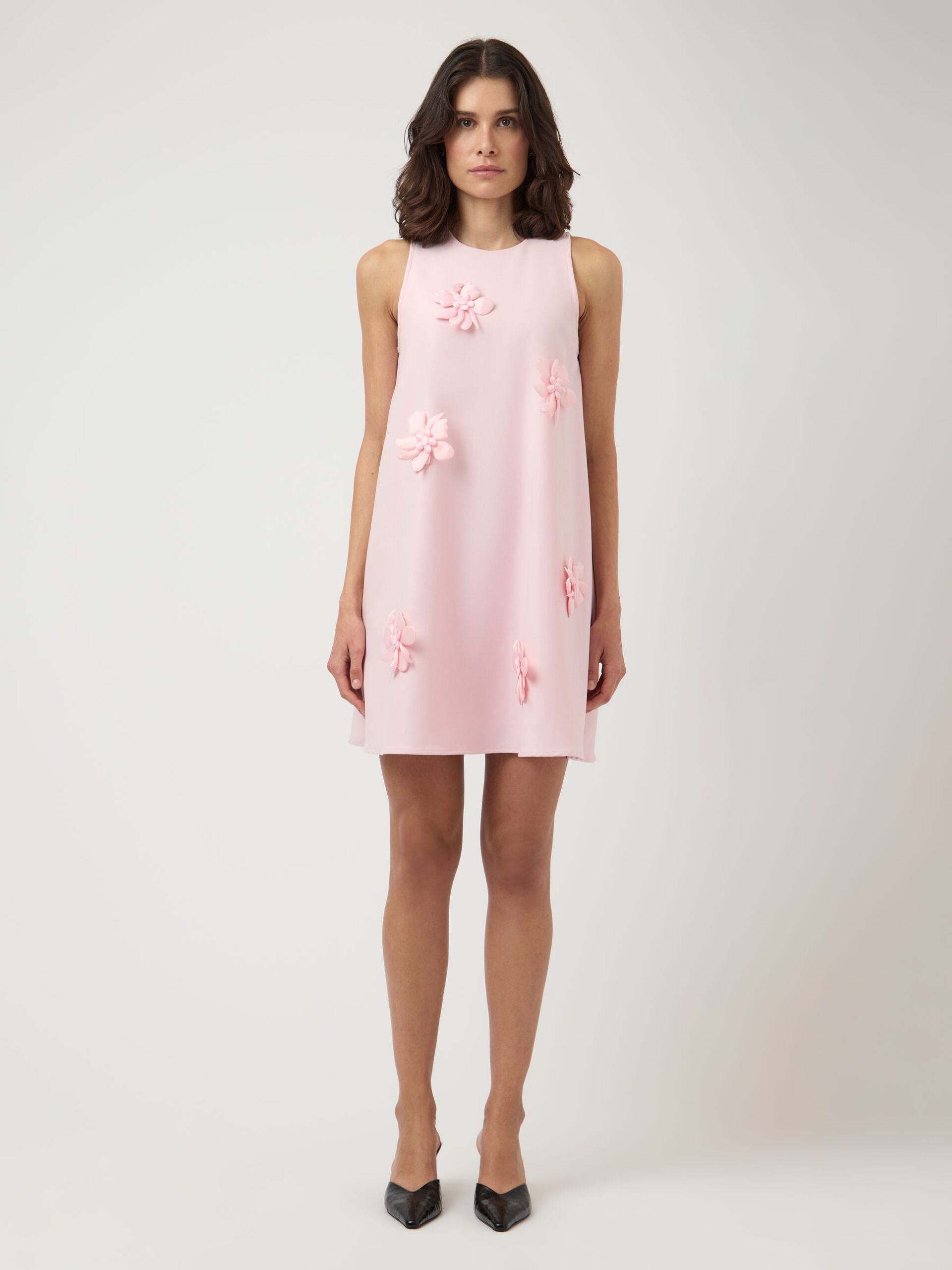 Y.A.S mekko YASAstra Halterneck Dress, Ballerina