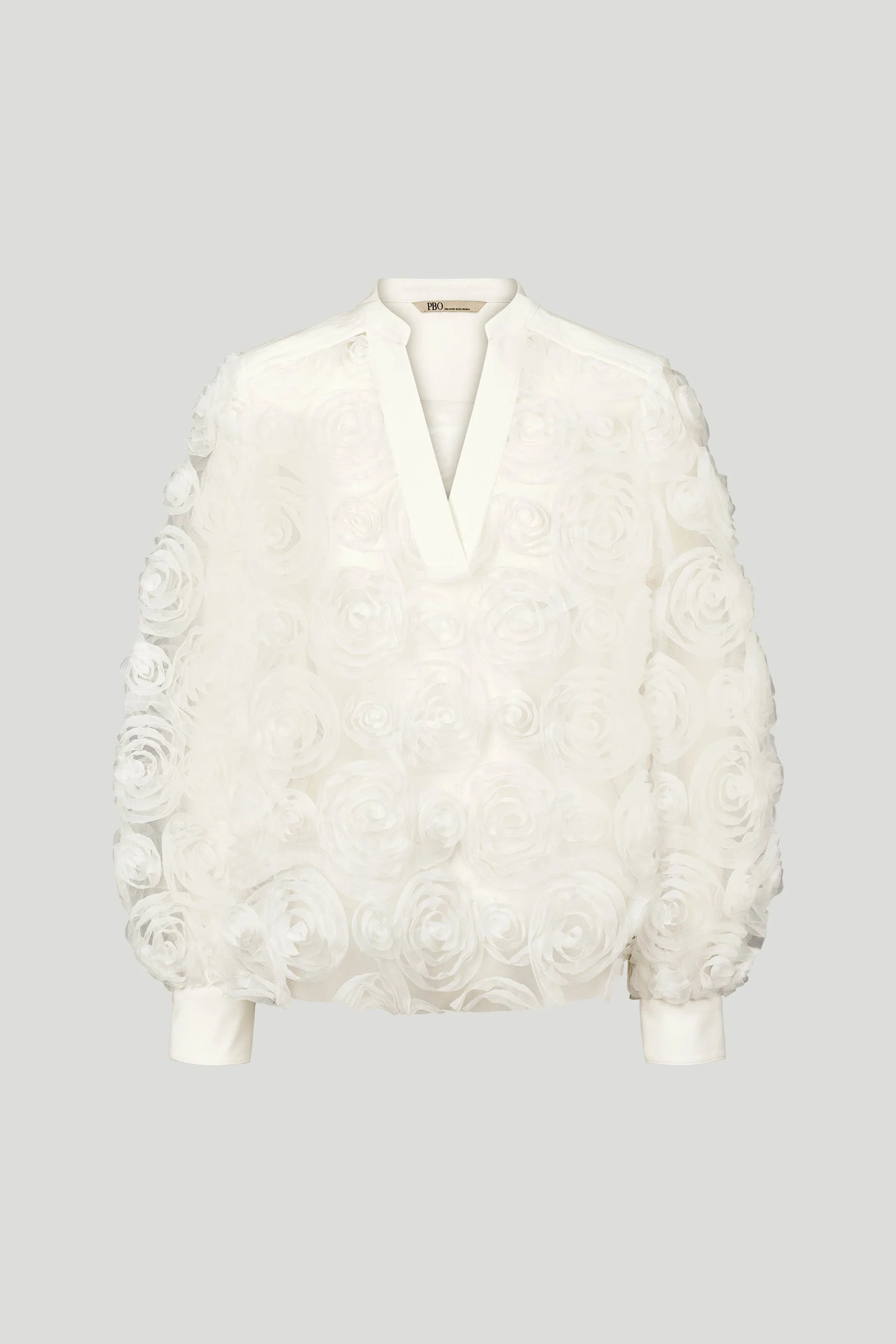 CIRCLE BLOUSE VALKOINEN