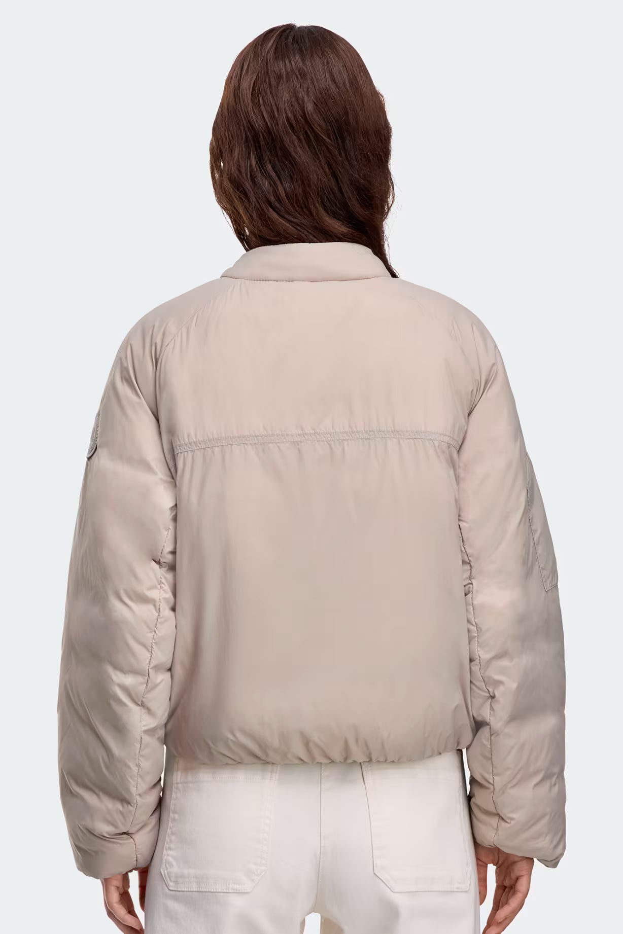Canada Goose naisten takki Elba Bomber, vaalea beige