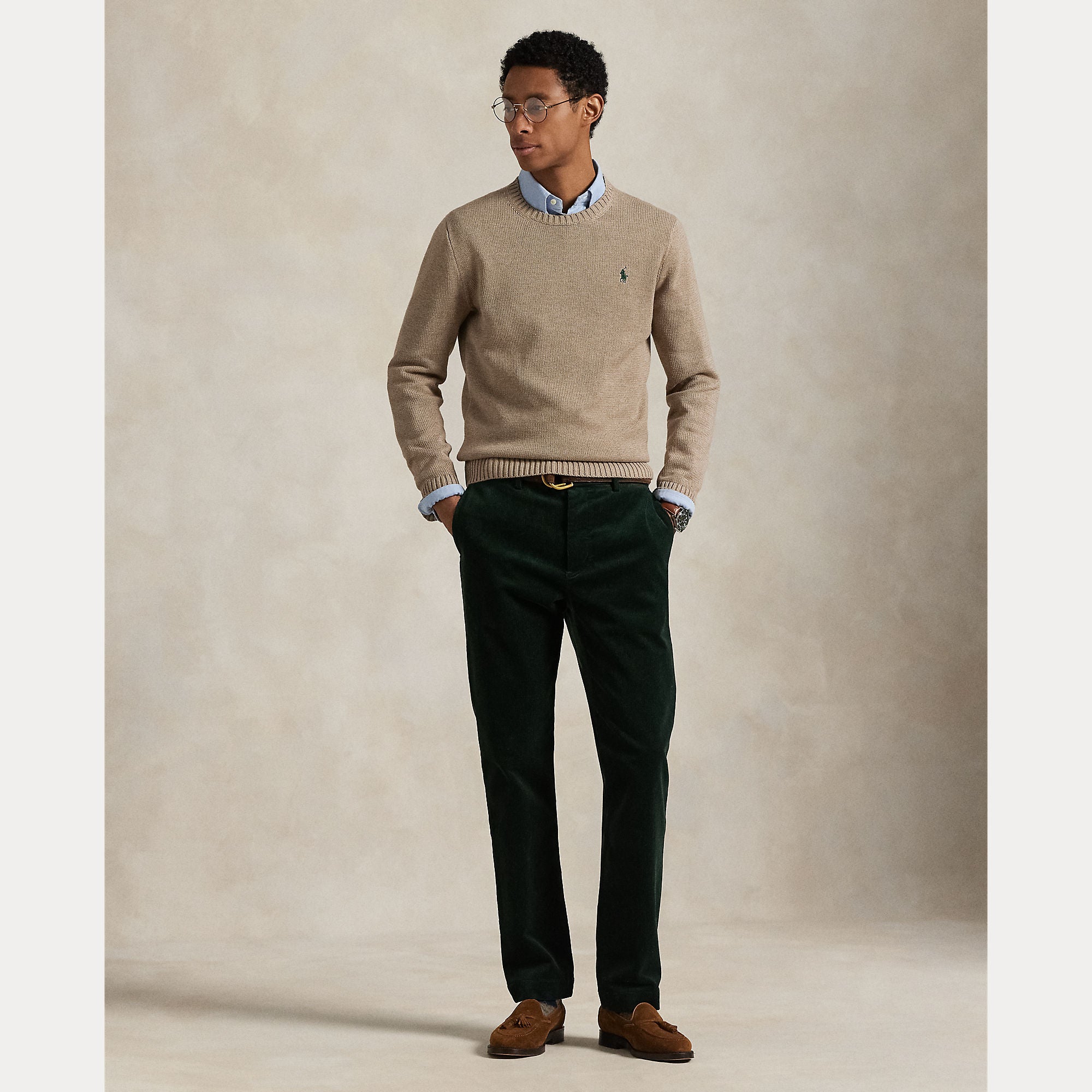 EMBROIDERED LOGO KNITTED JUMPER HARMAANRUSKEA