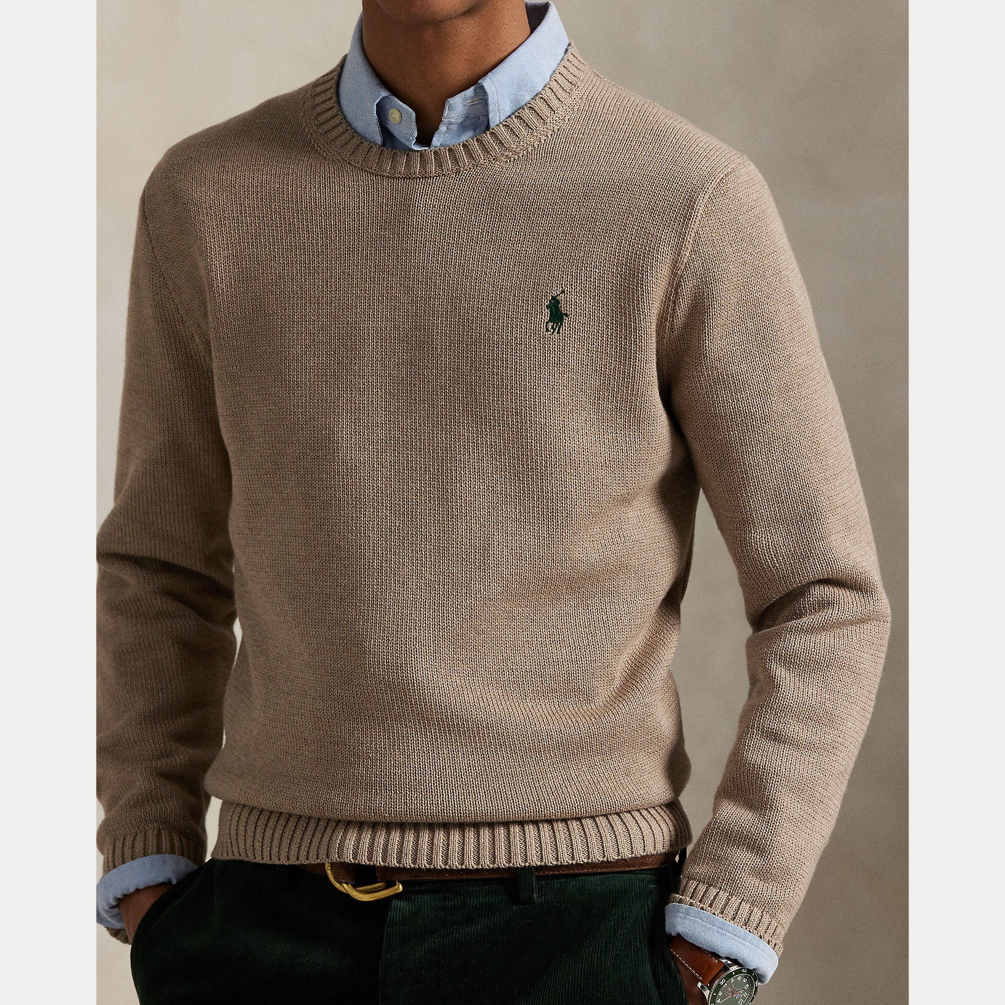 EMBROIDERED LOGO KNITTED JUMPER HARMAANRUSKEA