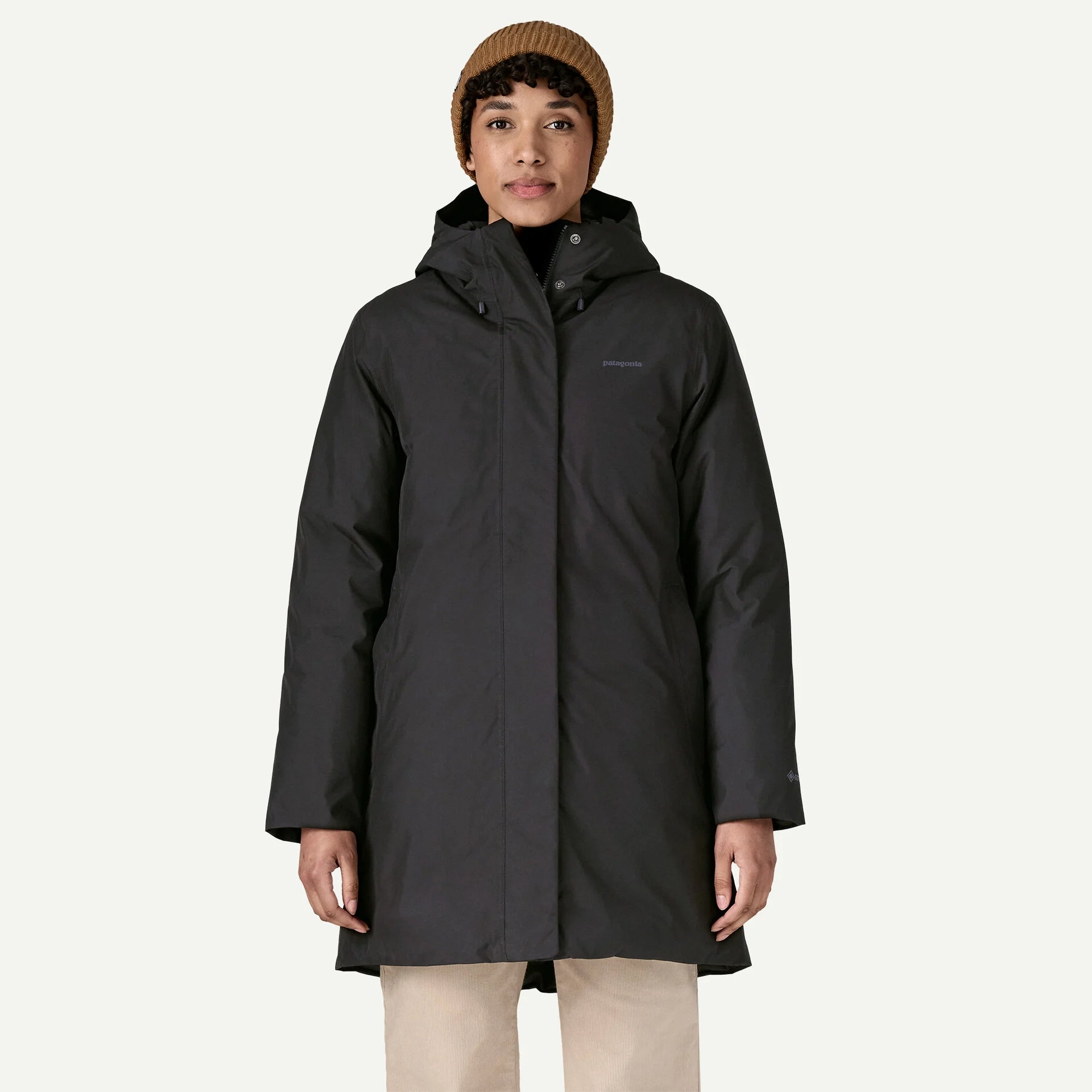 Patagonia naisten parkatakki Stormshadow Parka, musta