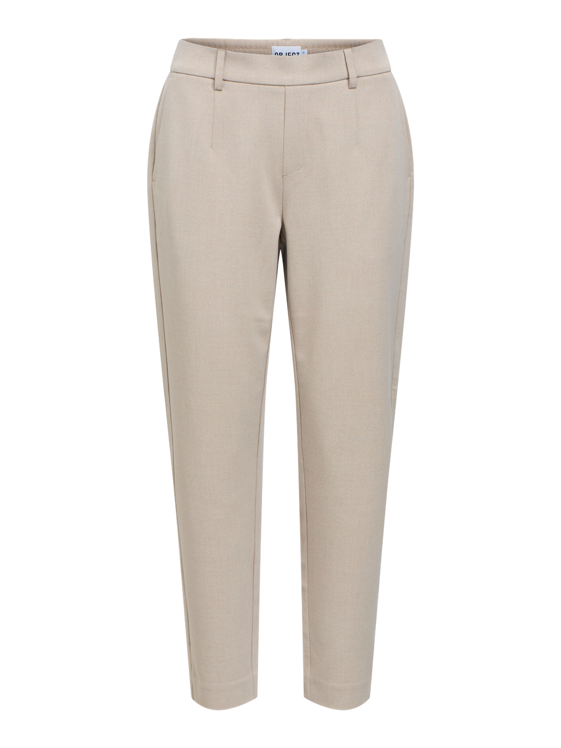 Object naisten housut Objlisa Slim Pant, Humus Melange