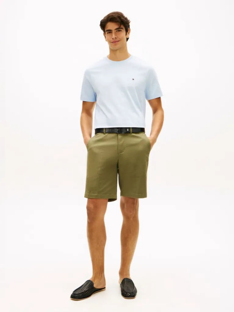 Tommy Hilfiger miesten t-oaita Light Interlock Tee, vaaleansininen