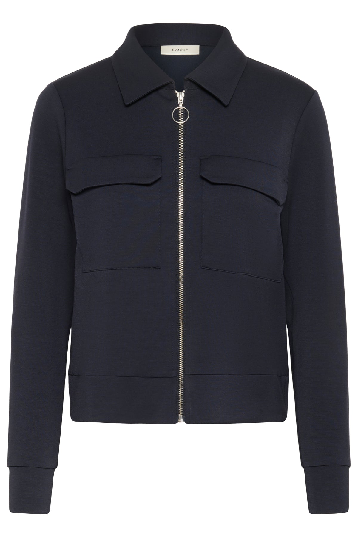 InWear naisten collegetakki BecaIW Cardigan, Marine Blue
