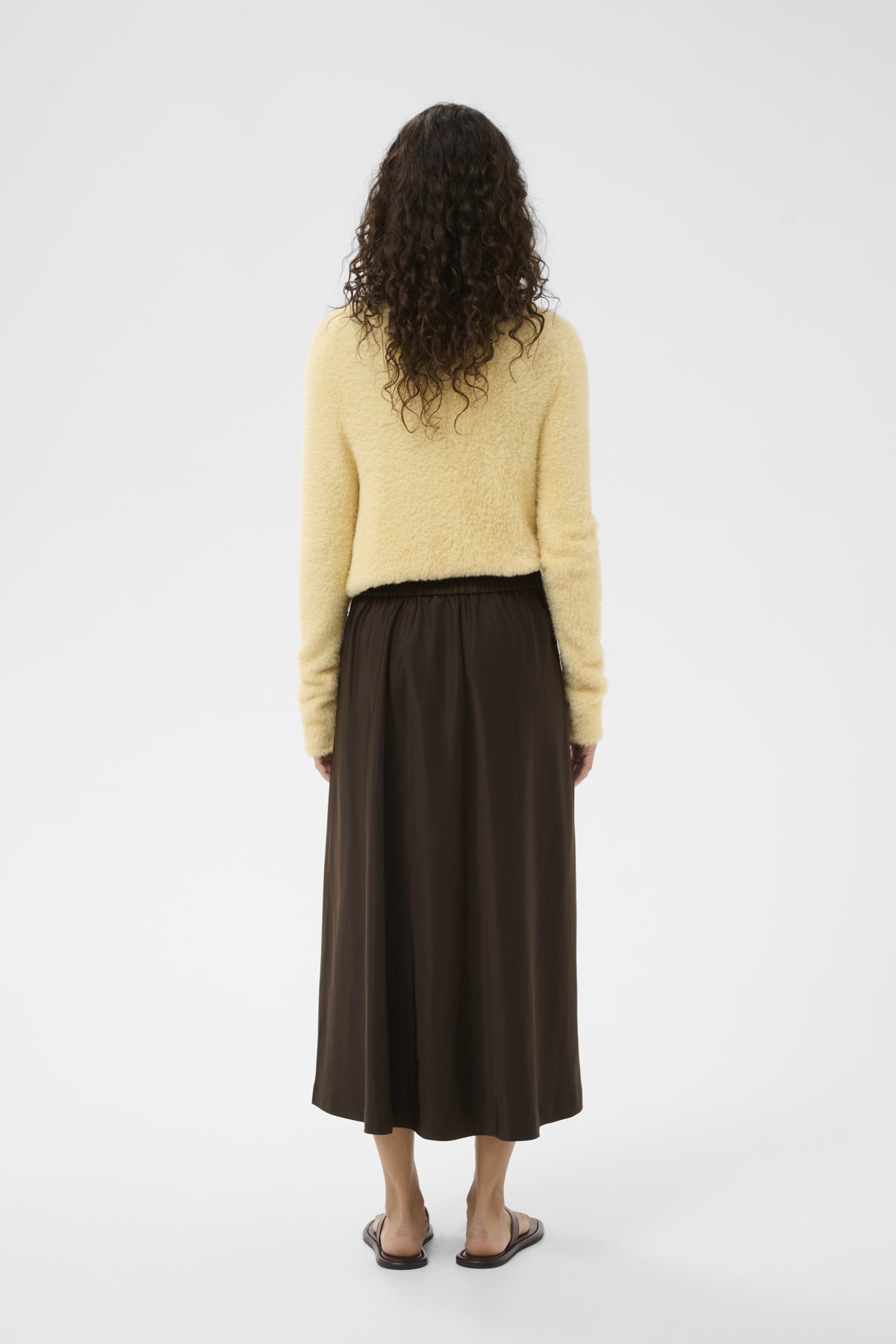 Inwear naisten hame ZilkyIW Skirt, Coffee Bean