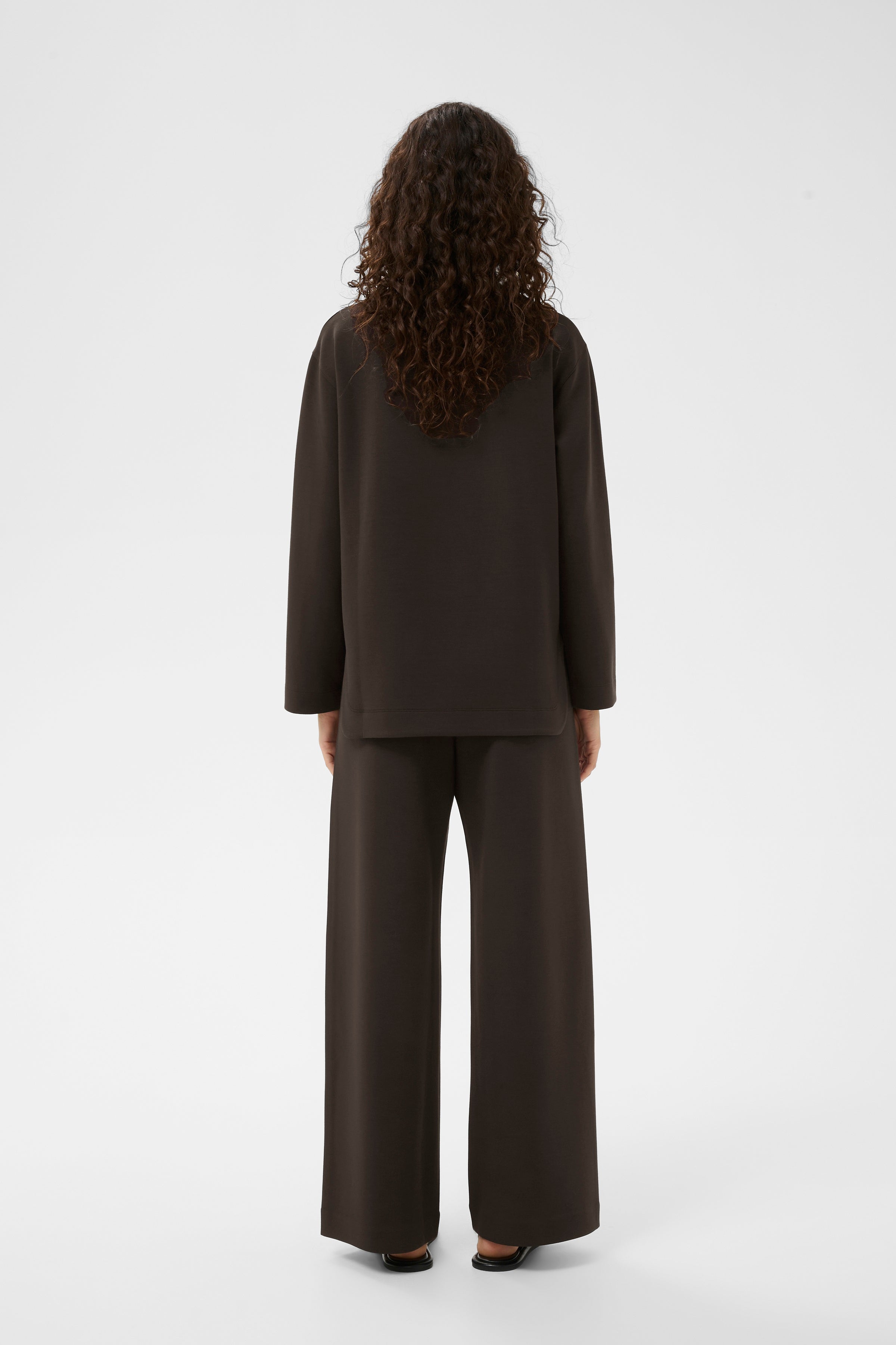 InWear naisten collegepaita Gincentiw Crewneck, Chocolate Brown