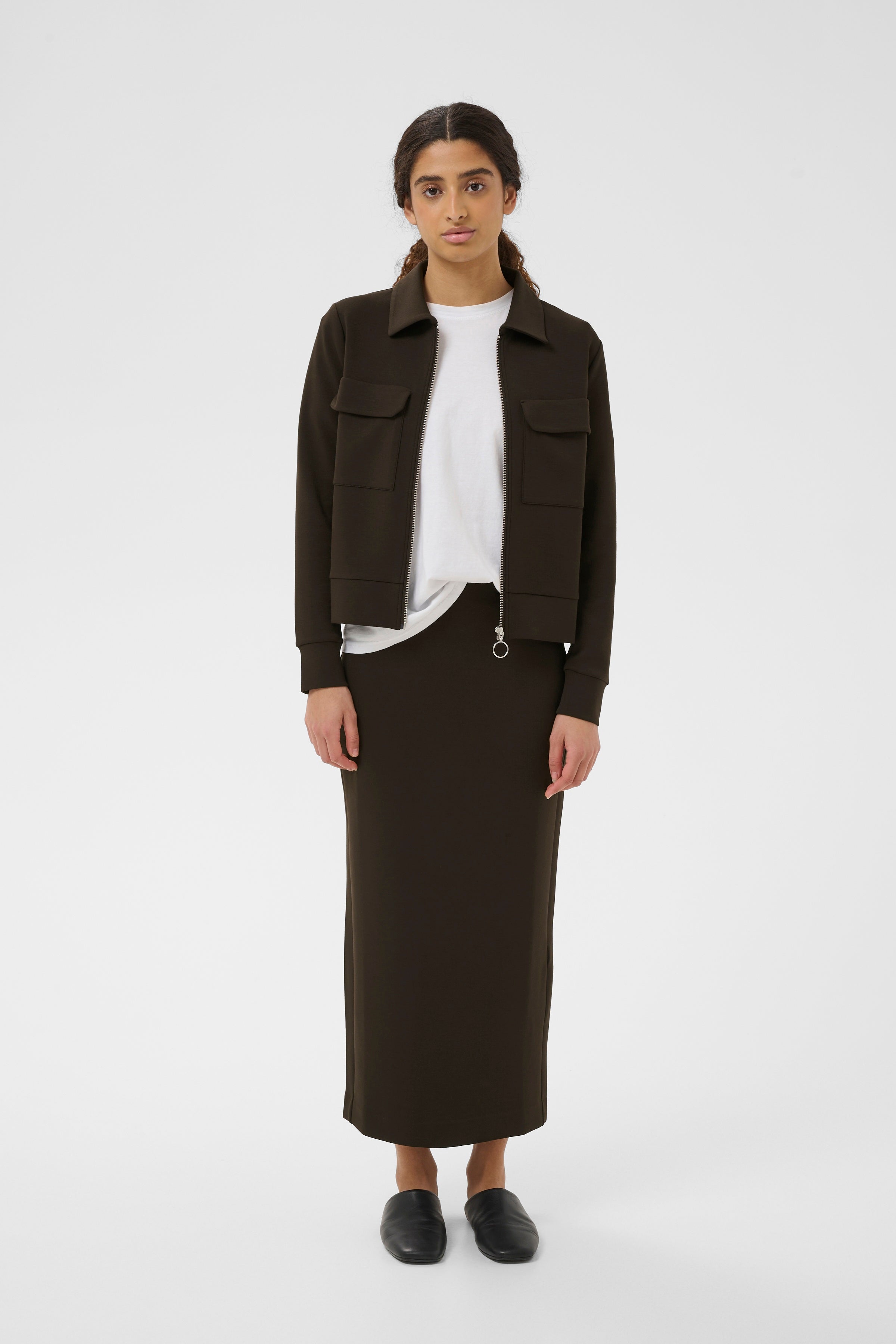 InWear naisten collegetakki BecaIW, Chocolate Brown
