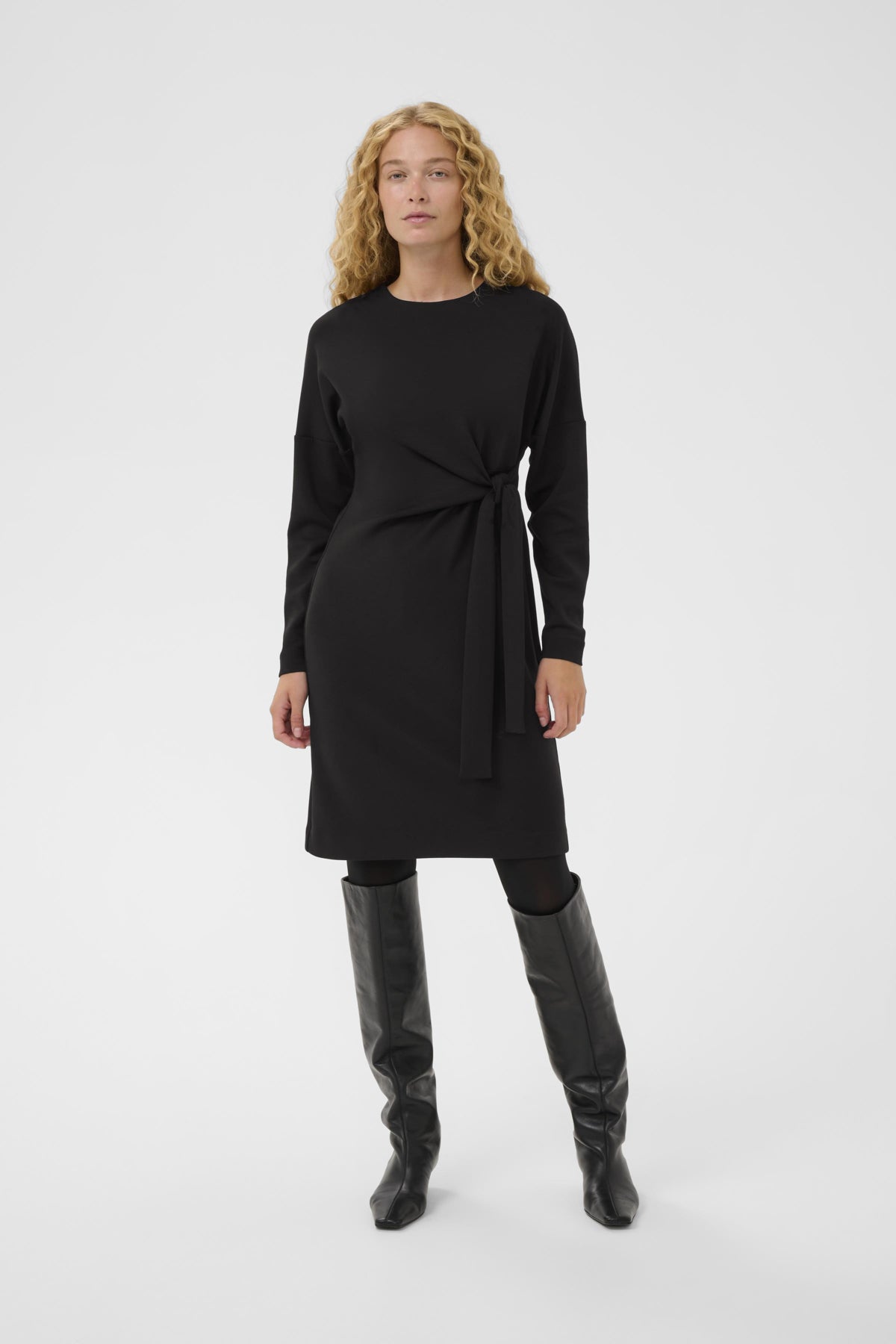 Inwear naisten mekko TRIIW VINCENTIW KNOT DRESS, musta