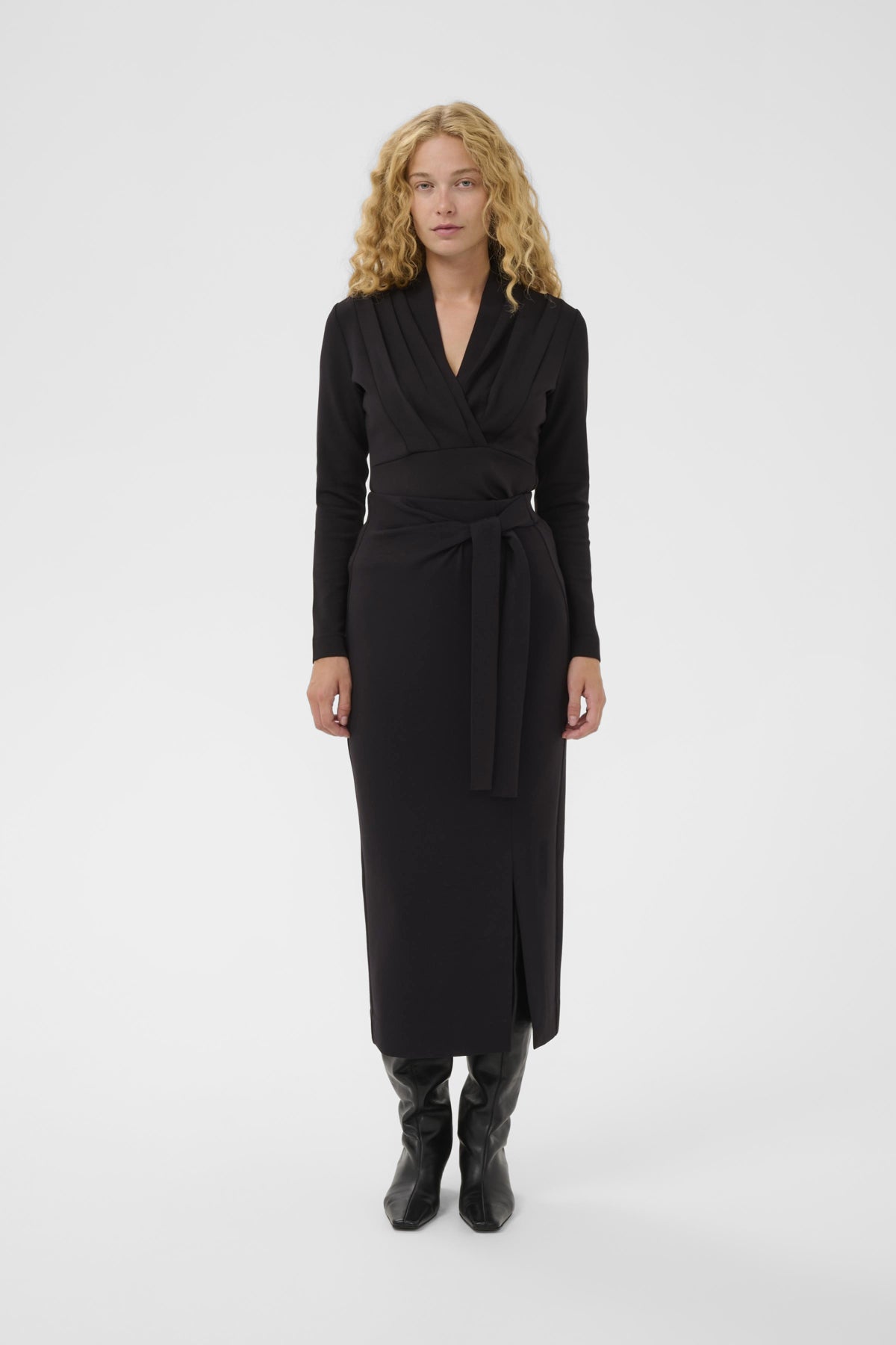 Inwear naisten hame TRIIW VINCENTIW KNOT SKIRT, musta