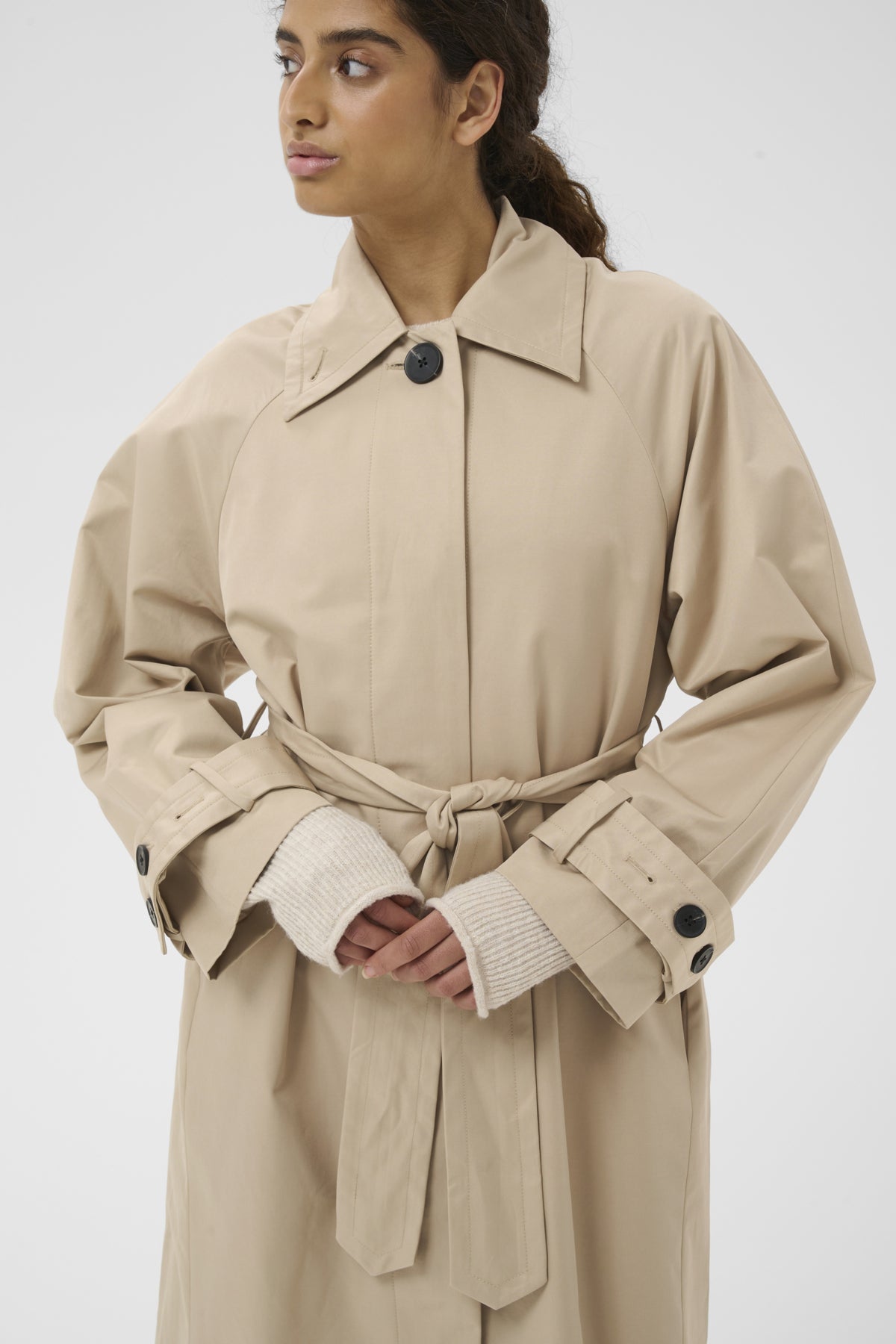 InWear naisten trenssitakki Hinonaiw Coat, Sandstone