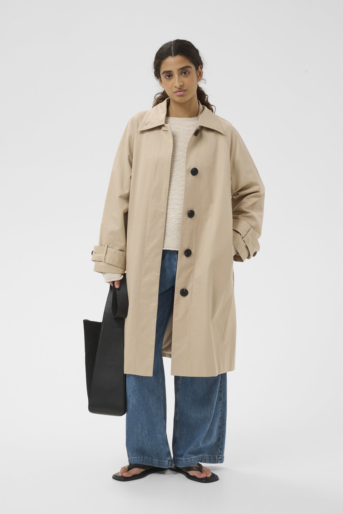 InWear naisten trenssitakki Hinonaiw Coat, Sandstone