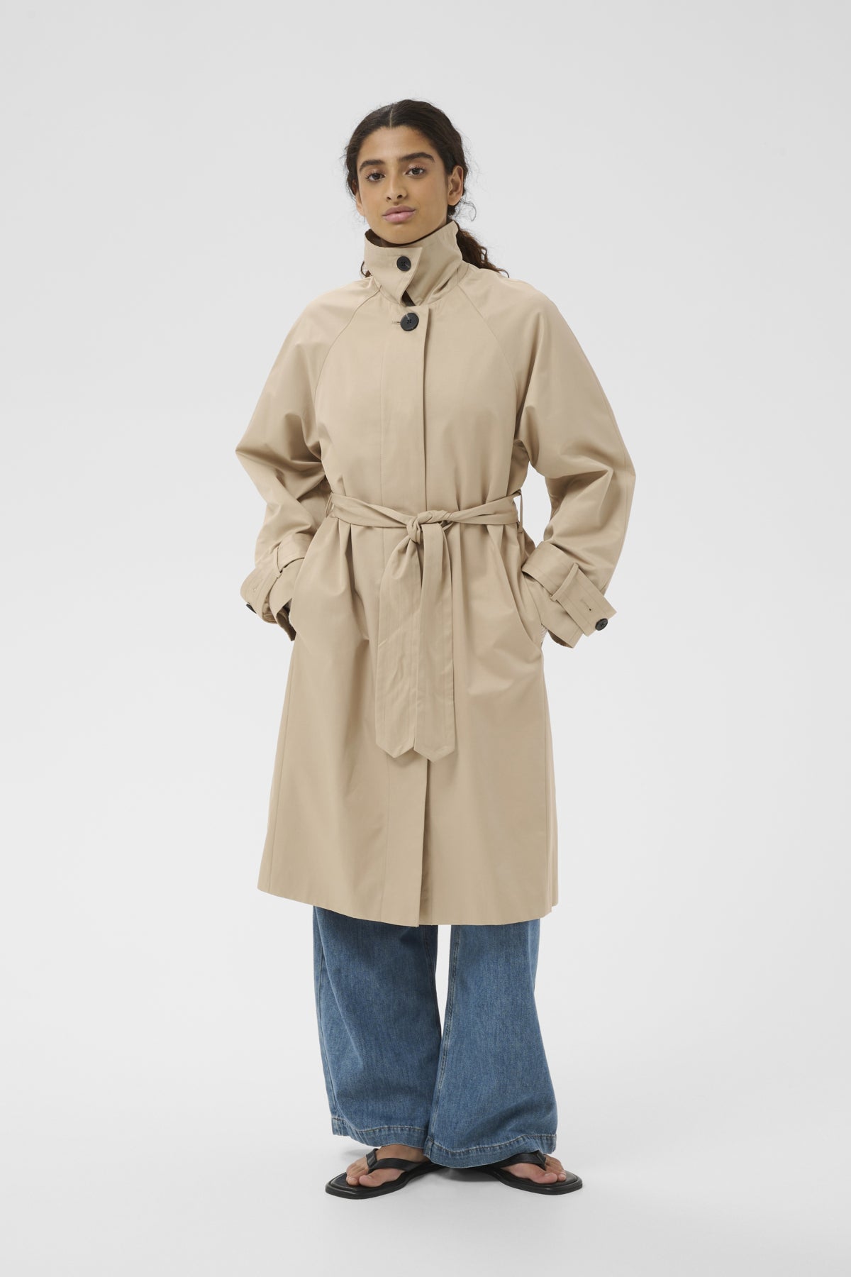 InWear naisten trenssitakki Hinonaiw Coat, Sandstone